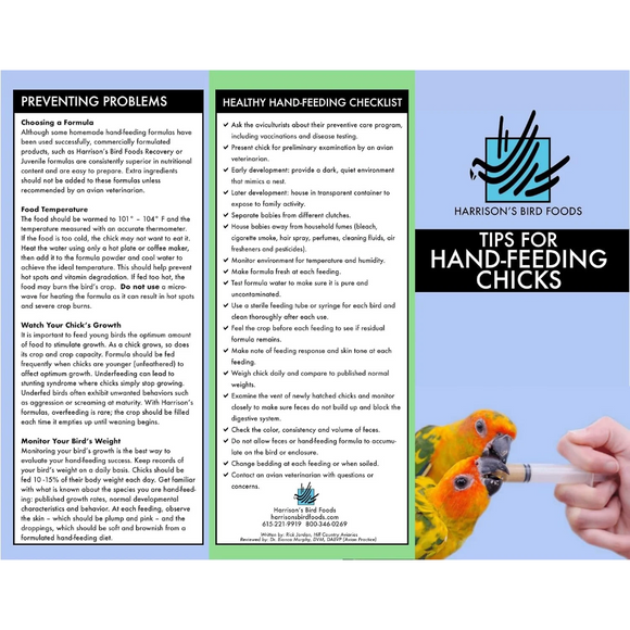 Harrison’s Bird Foods Recovery Formula Organic Bird Supplement - Bird Food 5