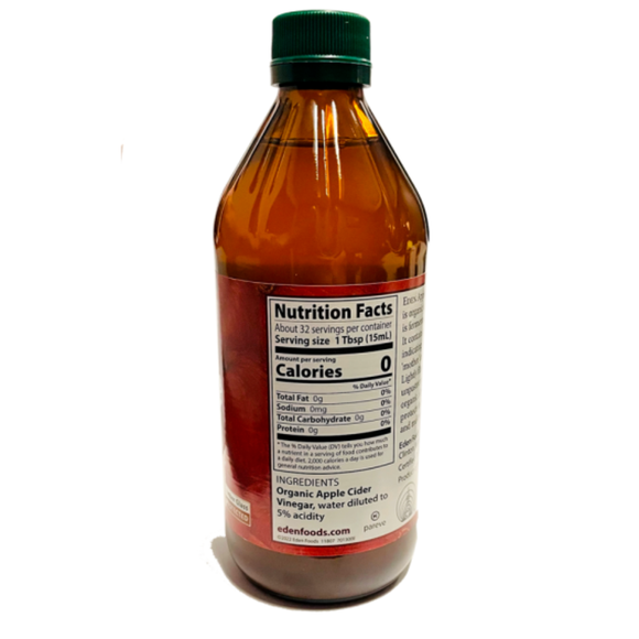 Harrison’s Eden Organic Apple Cider Raw Unpasteurized with Mother 12-oz - Bird Supplement 2