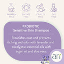 Health Extension Ari Probiotic Sensitive Skin Shampoo Lavender Plus Eucalyptus For Dogs