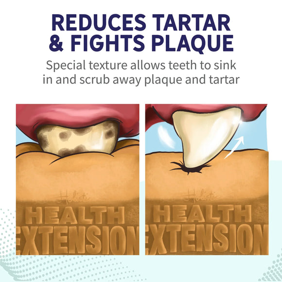 Health Extension Peanut Butter Flavor Dental Chews For Dogs