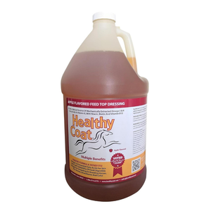 Healthy Coat Apple Flavored Top Coat Multi-Benefit Supplement for Horses - Gallon - Horse Vitamins & Supplements 2