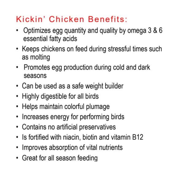 Healthy Coat Kickin Chicken Feed Supplement - Horse Vitamins & Supplements 6