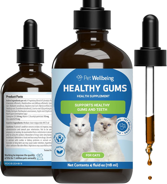 Healthy Gums for Feline Periodontal Health - 4 oz - Cat Dental Care 2