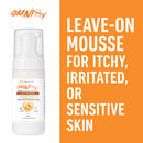 Healthy Paw Life Omnisx Leave-On Mousse for Dogs Cats & Companion Animals 3.3-oz - Pet Grooming Supplies 2