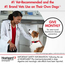 Heartgard Plus Chew for Dog Heartworm Prevention, 26-50 lbs (Green Box) Pet Medicine.
