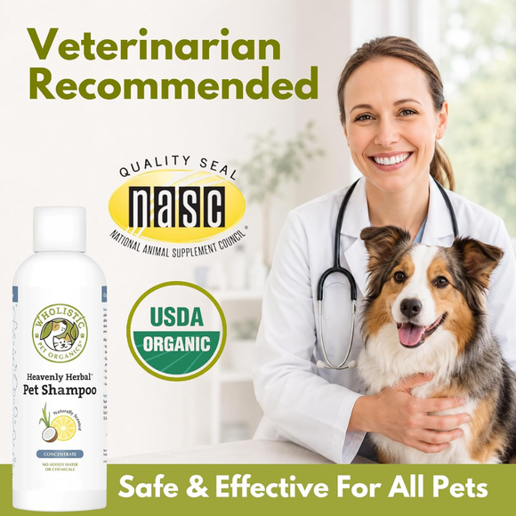 Heavenly Herbal Pet Shampoo - Dog & Cat Shampoo 7