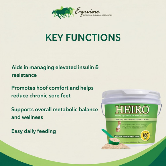 HEIRO Insulin Resistance Supplement for Horses - Horse Supplements 3