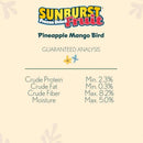 Higgins Sunburst Freeze Dried Fruit Pineapple Mango Treats For Birds 0.5 oz