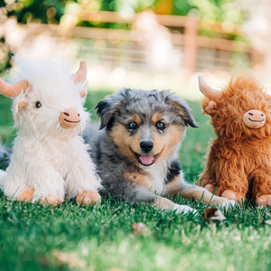 Highland Cow Toy for Dogs Assorted Colors - Dog Toy 2