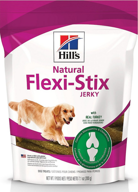 Hill’s Natural Flexi-Stix Beef Jerky Dog Treats - Turkey Recipe / 7.1 oz bag - Jerky Dog Treats 1