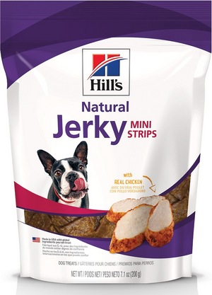 Hill’s Natural Jerky Mini-Strips Dog Treats (7.1 oz) - Real Chicken Recipe - Jerky Dog Treats 2