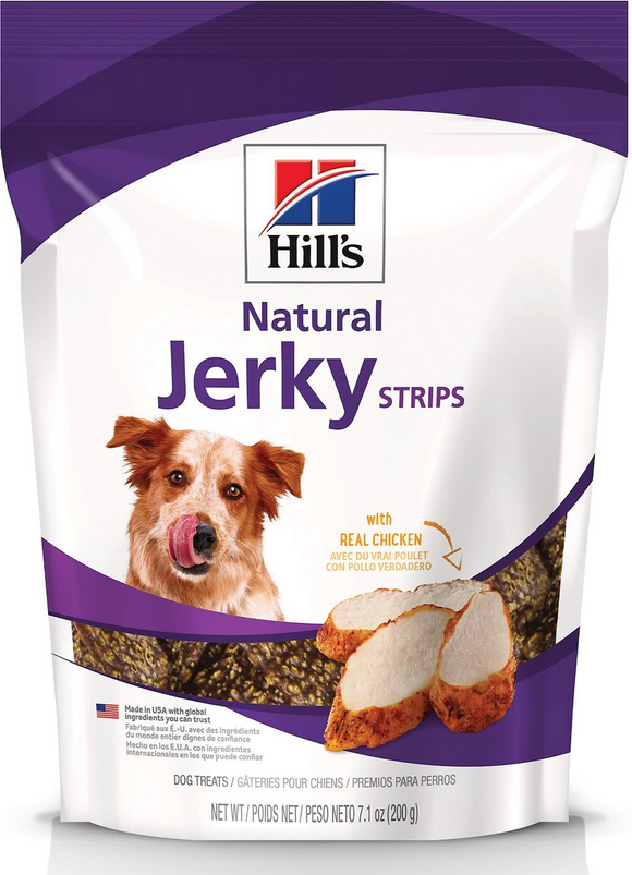 Hill’s Natural Jerky Strips Dog Treats (7.1 oz) - Real Chicken Recipe - Jerky Dog Treats 1