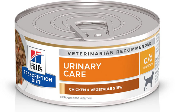 Hill’s Prescription Diet c/d Multicare Urinary Care Chicken & Vegetable Stew Canned Dog Food - Prescription Dog Food 2
