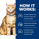Hill’s Prescription Diet c/d Multicare Urinary Care Chicken Vegetable & Rice Stew Wet Cat Food (2.8 oz x 24 pouches)