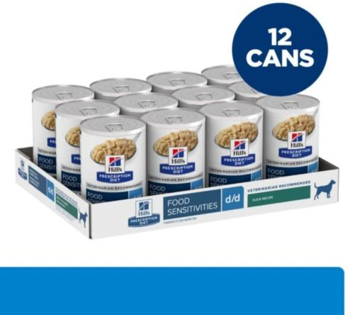 Hill's Prescription Diet d/d Food Sensitivities Duck Formula Canned Dog Food