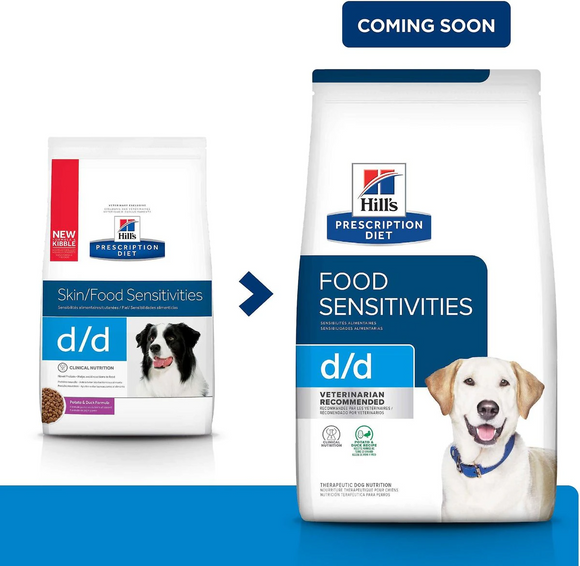 Hill’s Prescription Diet d/d Food Sensitivities Potato & Duck Formula Dry Dog Food - Prescription Dog Food 2