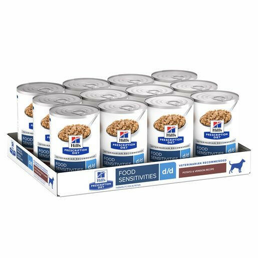 Hill's Prescription Diet d/d Venison & Potato Wet Dog Food for Allergies