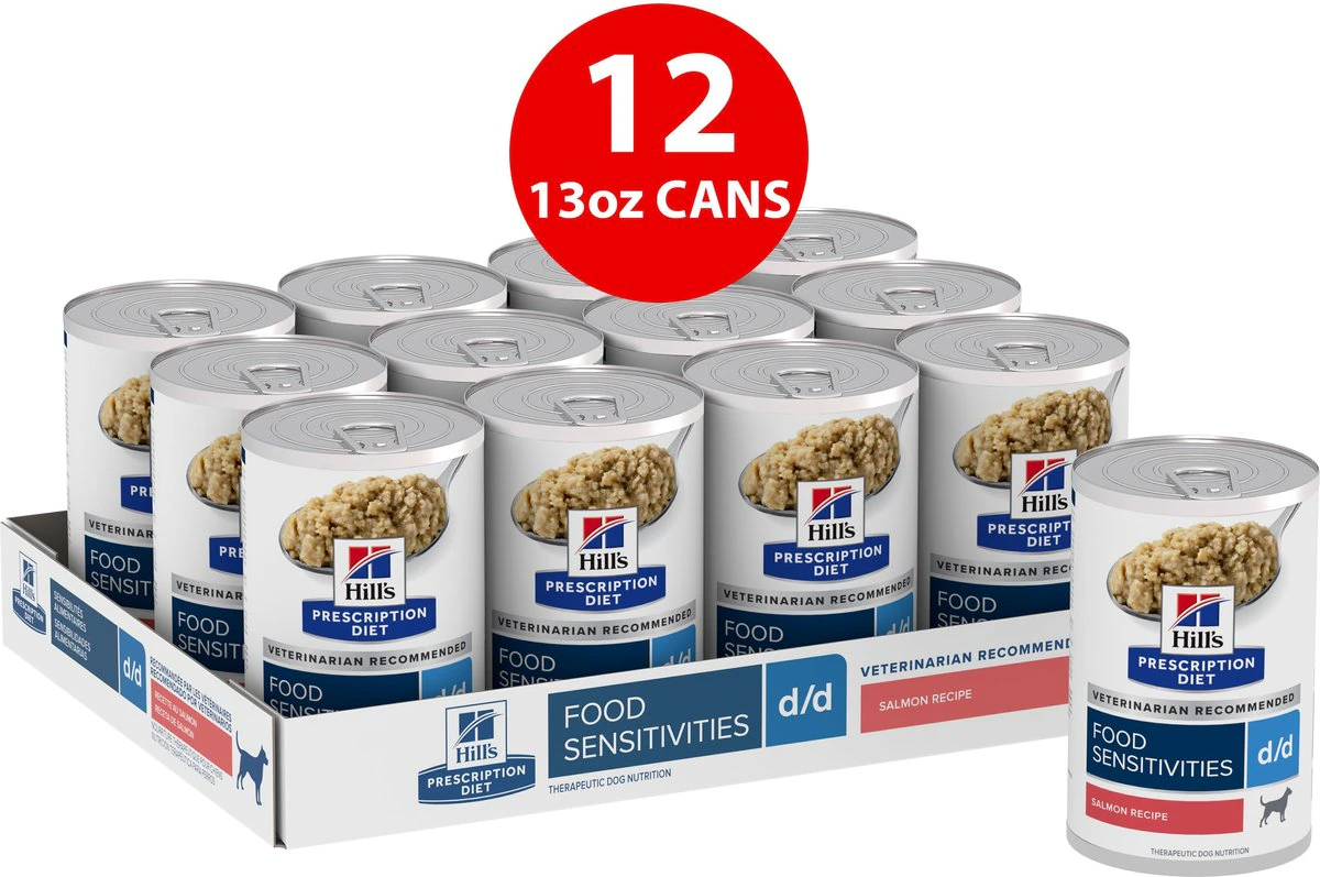 Hill's Prescription Diet d/d Salmon Formula Canned Dog Food