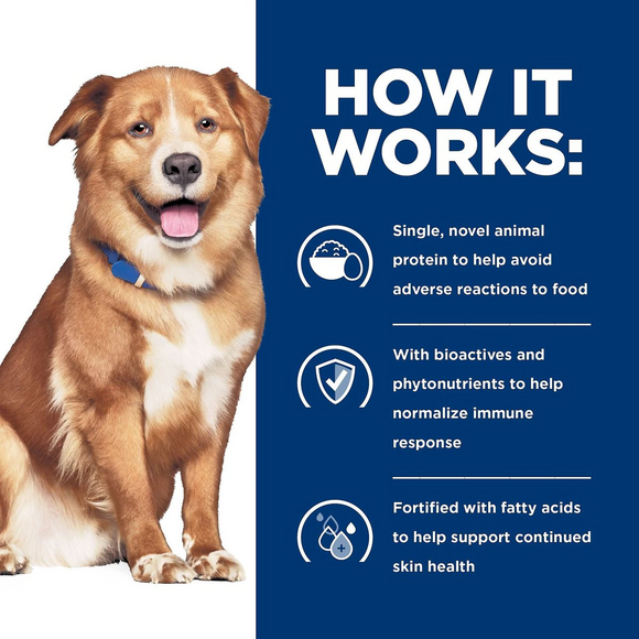 Hill’s Prescription Diet Derm Complete Rice & Egg Recipe Wet Dog Food (13 oz x 12 cans) - Prescription Dog Food 4