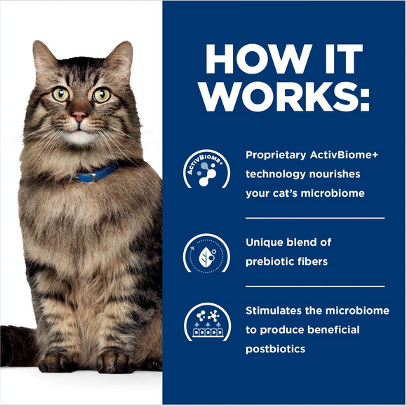 Hill's Prescription Diet Gastrointestinal Biome Digestive/Fiber Care with Chicken Dry Cat Food
