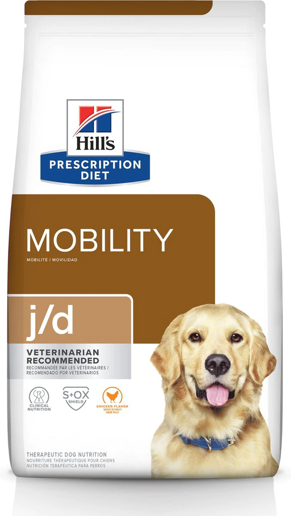 Hill’s Prescription Diet j/d Joint Care Chicken Flavor Dry Dog Food - 8.5 lb bag - Prescription Dog Food 1