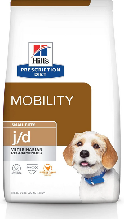 Hill’s Prescription Diet j/d Joint Care Small Bites Chicken Flavor Dry Dog Food (8.5 lb) - Prescription Dog Food 1