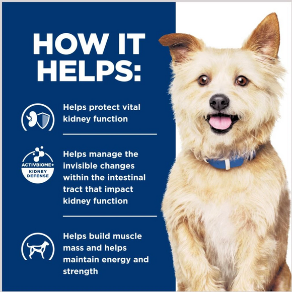 Hill’s Prescription Diet k/d Kidney Care Beef & Vegetable Stew Canned Dog Food (12.5 oz x 12 cans) - Prescription Dog