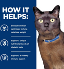 Hill’s Prescription Diet m/d GlucoSupport Chicken & Liver Stew Canned Cat Food (2.9 oz x 24 cans) - Prescription Cat