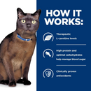 Hill’s Prescription Diet m/d GlucoSupport Chicken & Liver Stew Canned Cat Food (2.9 oz x 24 cans) - Prescription Cat
