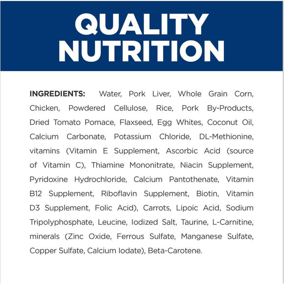 Hill's Prescription Diet Metabolic Weight Management Chicken Flavor Canned Dog Food, 13 oz, 12-pack wet food