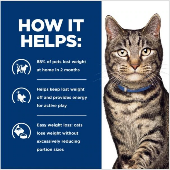 Hill's Prescription Diet Metabolic Weight Management Vegetables & Chicken Stew Canned Cat Food, 2.9oz, 24-pack wet food