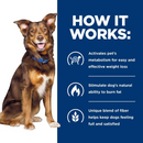 Hill’s Prescription Diet Metabolic Weight Management Vegetables Beef & Rice Stew Wet Dog Food (2.8 oz x 24 pouches)