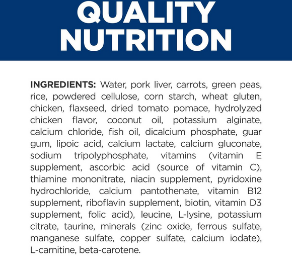 Hill’s Prescription Diet Metabolic Weight Management Vegetables Rice & Chicken Stew Wet Dog Food (2.8 oz x 24 pouches)