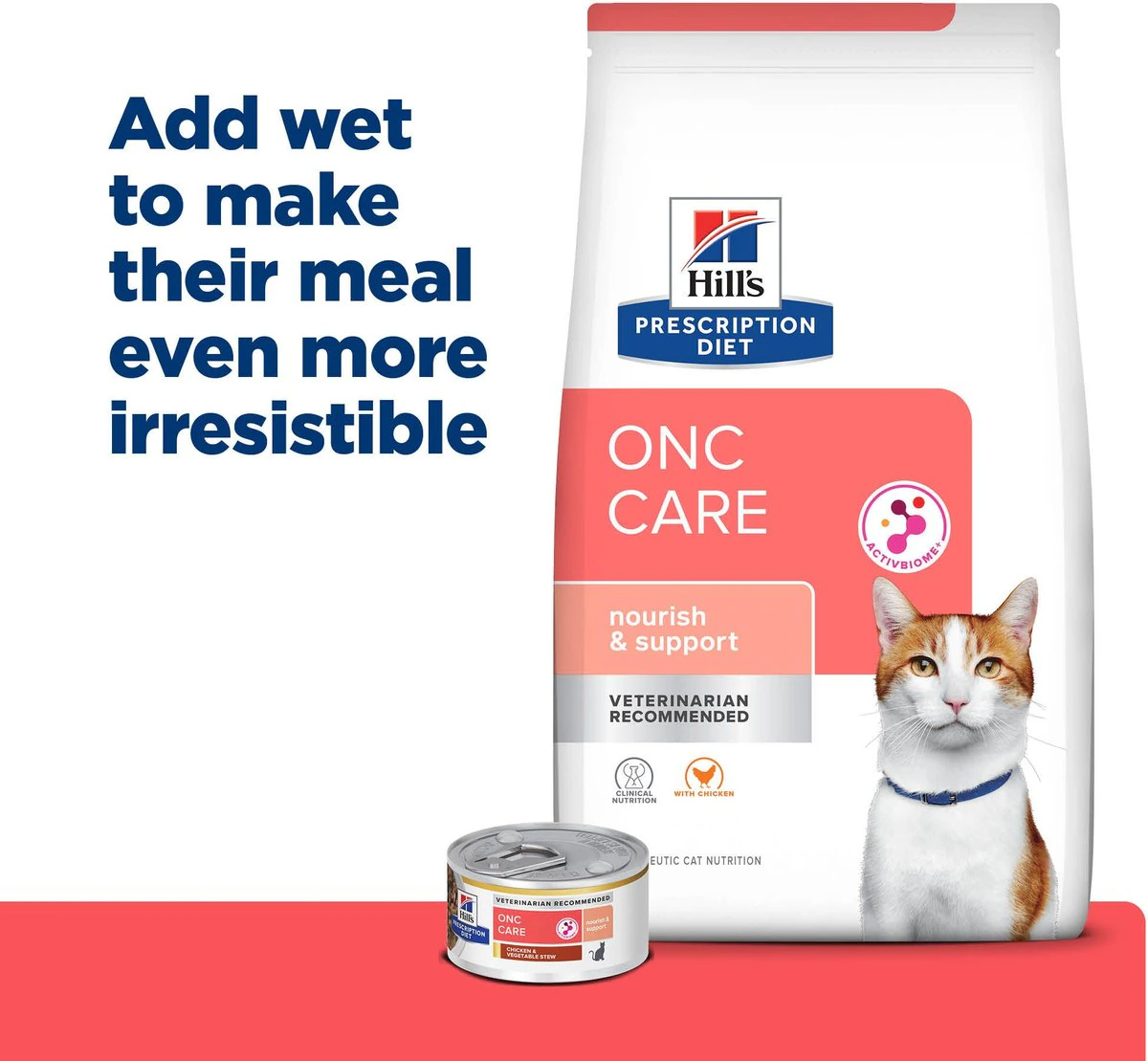 Hills PRESCRIPTION DIET 甲状腺ケア チキンydキャット Hill's Prescription Diet ONC Care with Chicken Dry Cat Food