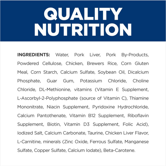 Hill’s Prescription Diet r/d Weight Reduction Chicken Flavor Canned Cat Food (5.5 oz x 24 cans) - Prescription Cat Food