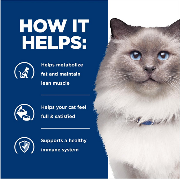 Hill’s Prescription Diet r/d Weight Reduction Chicken Flavor Canned Cat Food (5.5 oz x 24 cans) - Prescription Cat Food