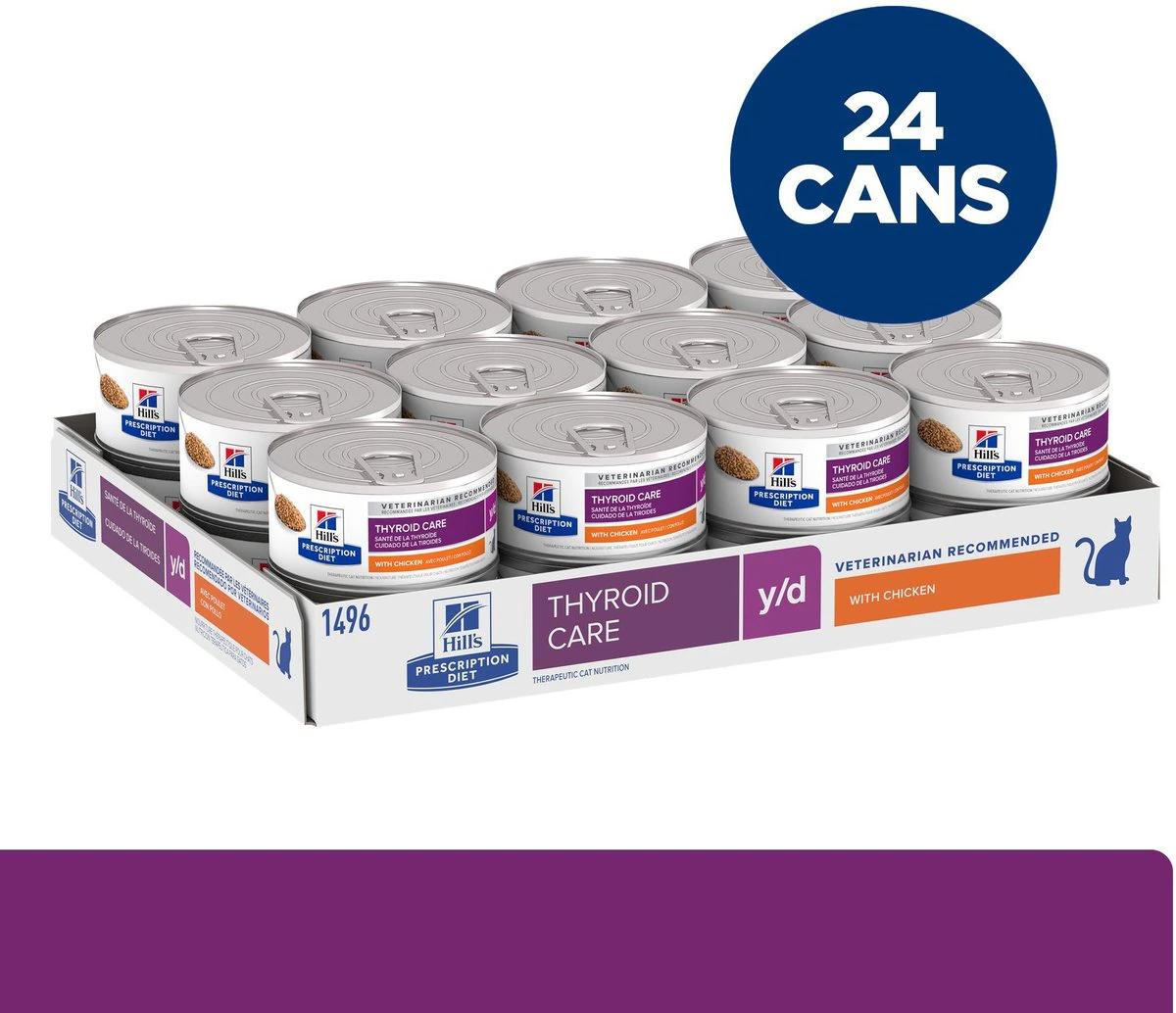 Hill's Prescription Diet y/d Thyroid Care with Chicken
