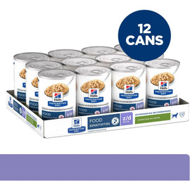 Hill’s Prescription Diet z/d Food Sensitivities Low Fat Hydrolyzed Soy Recipe Wet Dog Food (13 oz x 12 cans)
