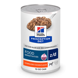 Hill’s Prescription Diet z/d Hydrolyzed Chicken Flavor Wet Dog Food (13 oz x 12 cans) - Prescription Dog Food 1