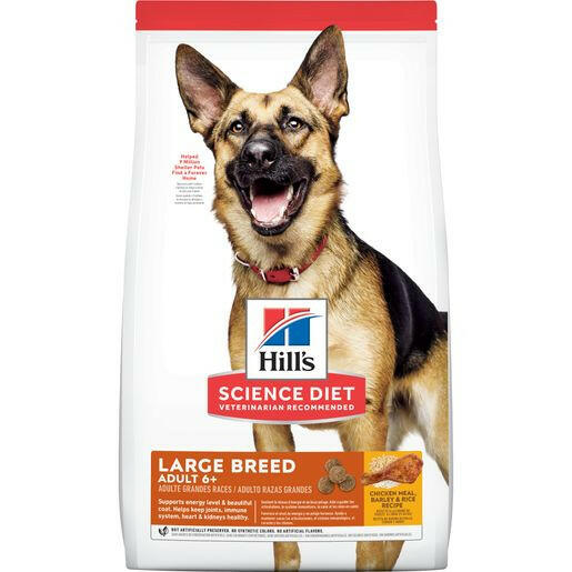 Hill’s Science Diet Adult 6+ Large Breed Chicken Meal Barley & Brown Rice Dry Dog Food - 33-lb - Dry Dog Food 1