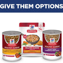 Hill’s Science Diet Adult Healthy Cuisine Chicken & Vegetables Stew Wet Dog Food (2.8 oz x 24 pouches) - Wet Dog Food 6