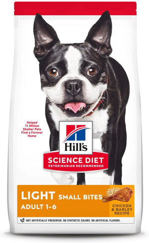 Hill’s Science Diet Adult Light Small Bites Dry Dog Food Chicken Meal & Barley - Dry Dog Food 1