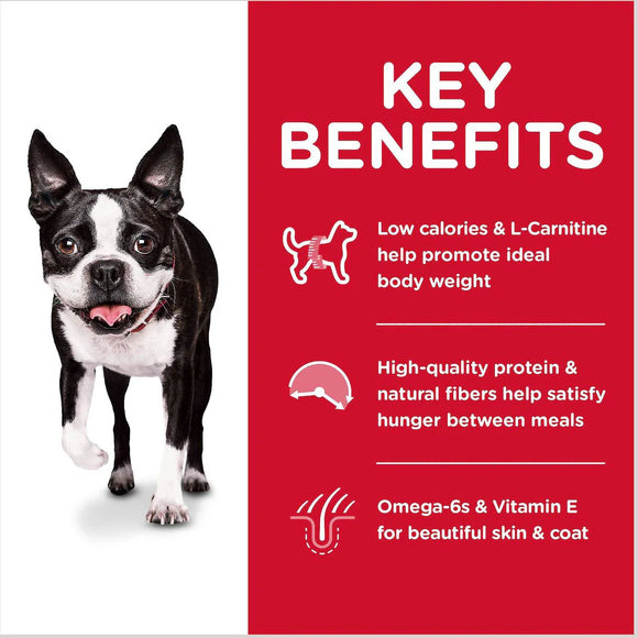 Hill’s Science Diet Adult Light Small Bites Dry Dog Food Chicken Meal & Barley - Dry Dog Food 4
