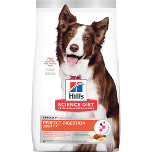 Hill's Science Diet Adult Perfect Digestion Chicken, Brown Rice, & Whole Oats Recipe Dry Dog Food, 22 lb bag