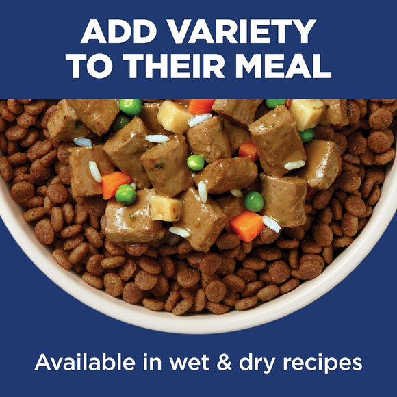 Hill's Science Diet Adult Perfect Weight Vegetables & Salmon Stew Wet Dog Food (2.8 oz x 24 pouches)