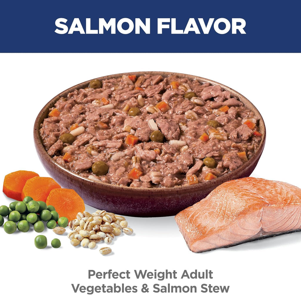 Hill's Science Diet Vegetables & Salmon Stew Wet Dog Food
