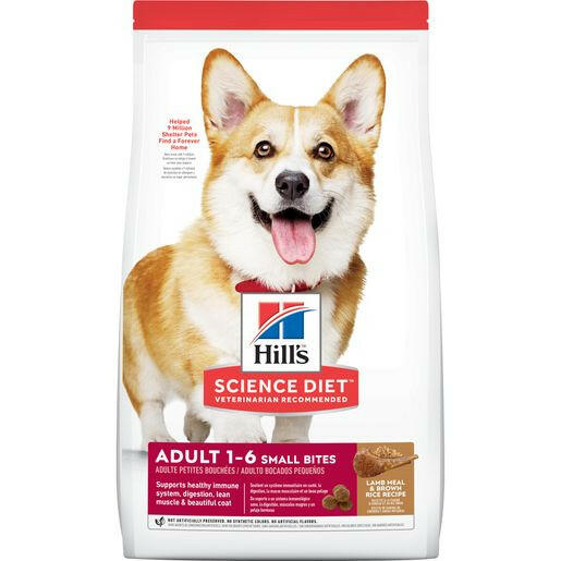 Hill’s Science Diet Adult Small Bites Dry Dog Food Lamb Meal & Brown Rice Recipe - Dry Dog Food 1