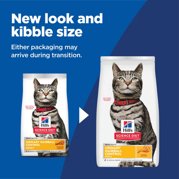 Hill’s Science Diet Adult Urinary & Hairball Control Chicken Recipe Dry Cat Food - Dry Cat Food 2