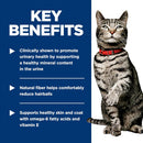 Hill's Science Diet Adult Urinary & Hairball Control Vegetables & Salmon Stew Recipe Wet Cat Food (2.9oz x 24 cans)
