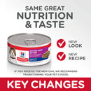 Hill’s Science Diet Senior 7+ Canned Cat Food Savory Beef Entrée (5.5 oz x 24 cans) - Wet Cat Food 6